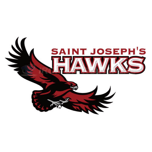 St. Josephs Hawks Logo T-shirts Iron On Transfers N6368 - Click Image to Close